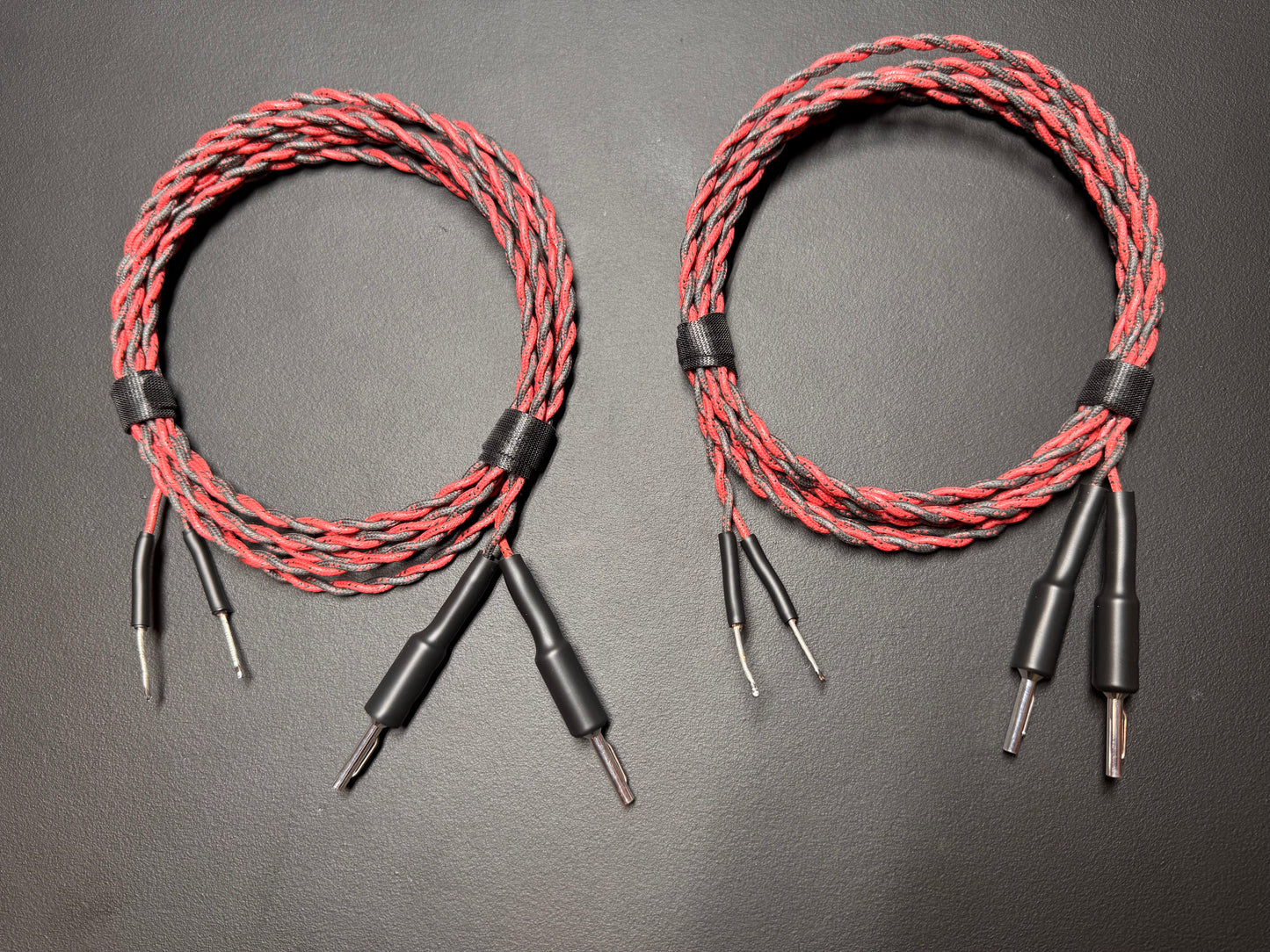 16AWG Jupiter Cotton & Lacquer Speaker Cables (Pair)