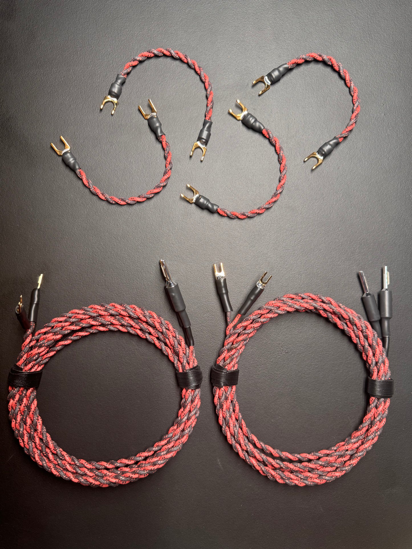 16AWG Jupiter Cotton & Lacquer Speaker Cables (Pair)